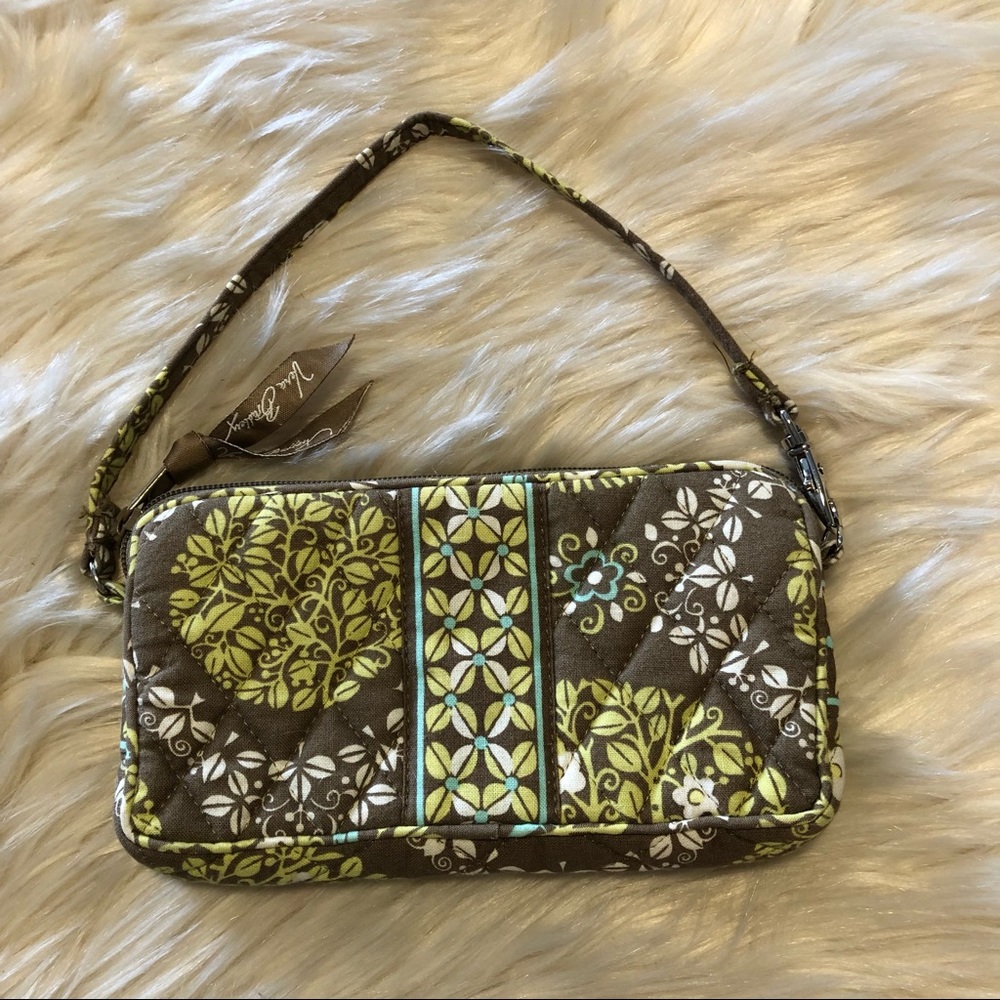 Vera Bradley sittin’ in a tree wristlet clutch wallet pouch